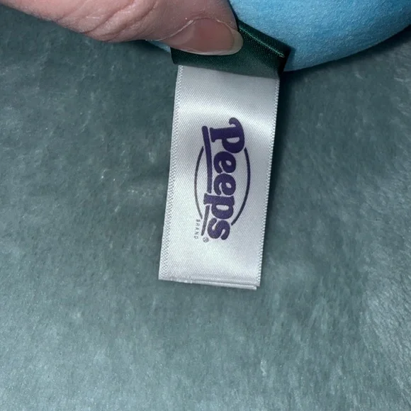 Peeps Blue Plush Bunny Pillow - Picture 10 of 12